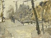 George Hendrik Breitner The Leidsegracht in Amsterdam USA oil painting artist